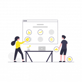 chatting-cut-packages-illustration