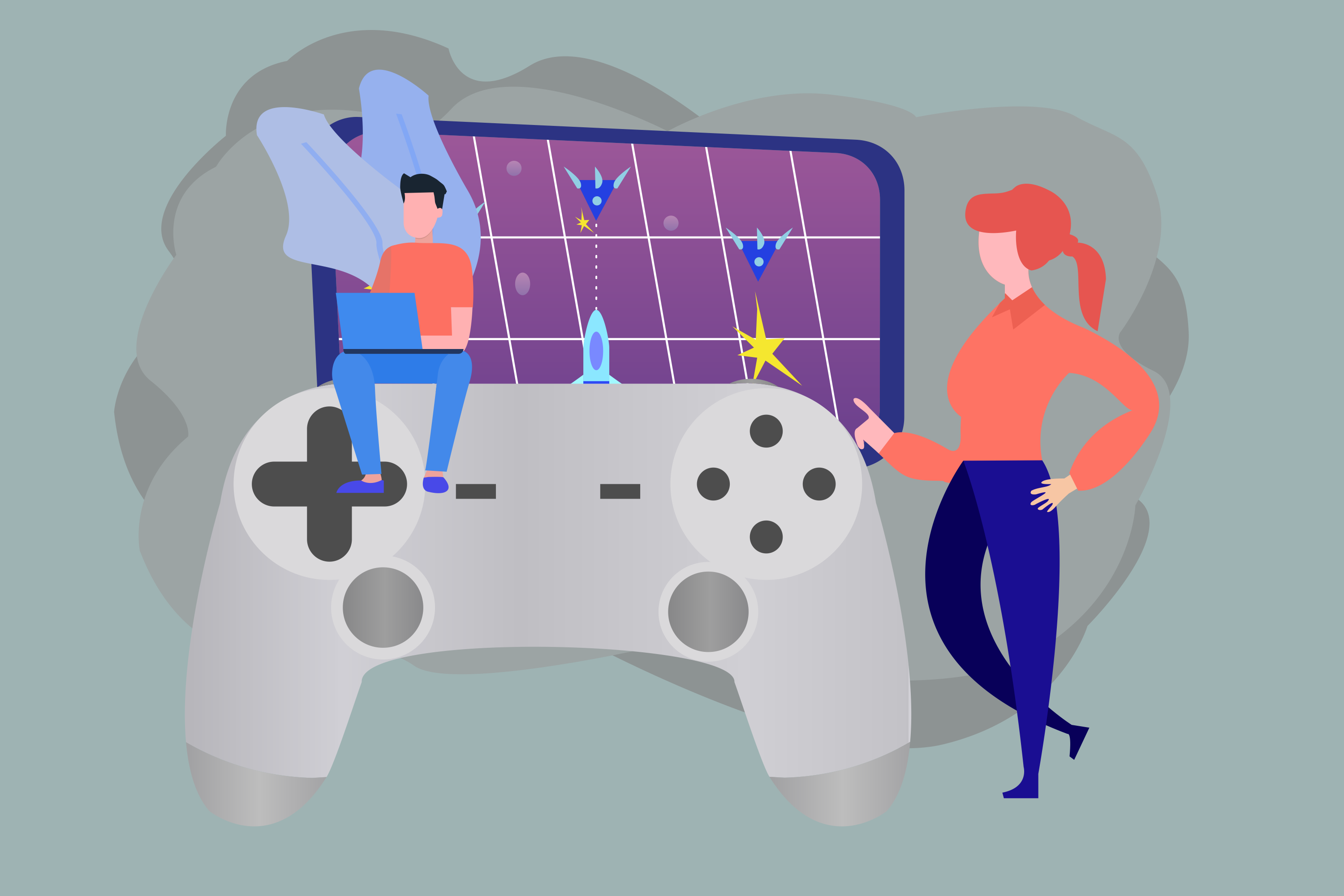 digital-technology-player-video-game-sport-play-controller-gaming-joystick-control-gamepad-illustration-illustration
