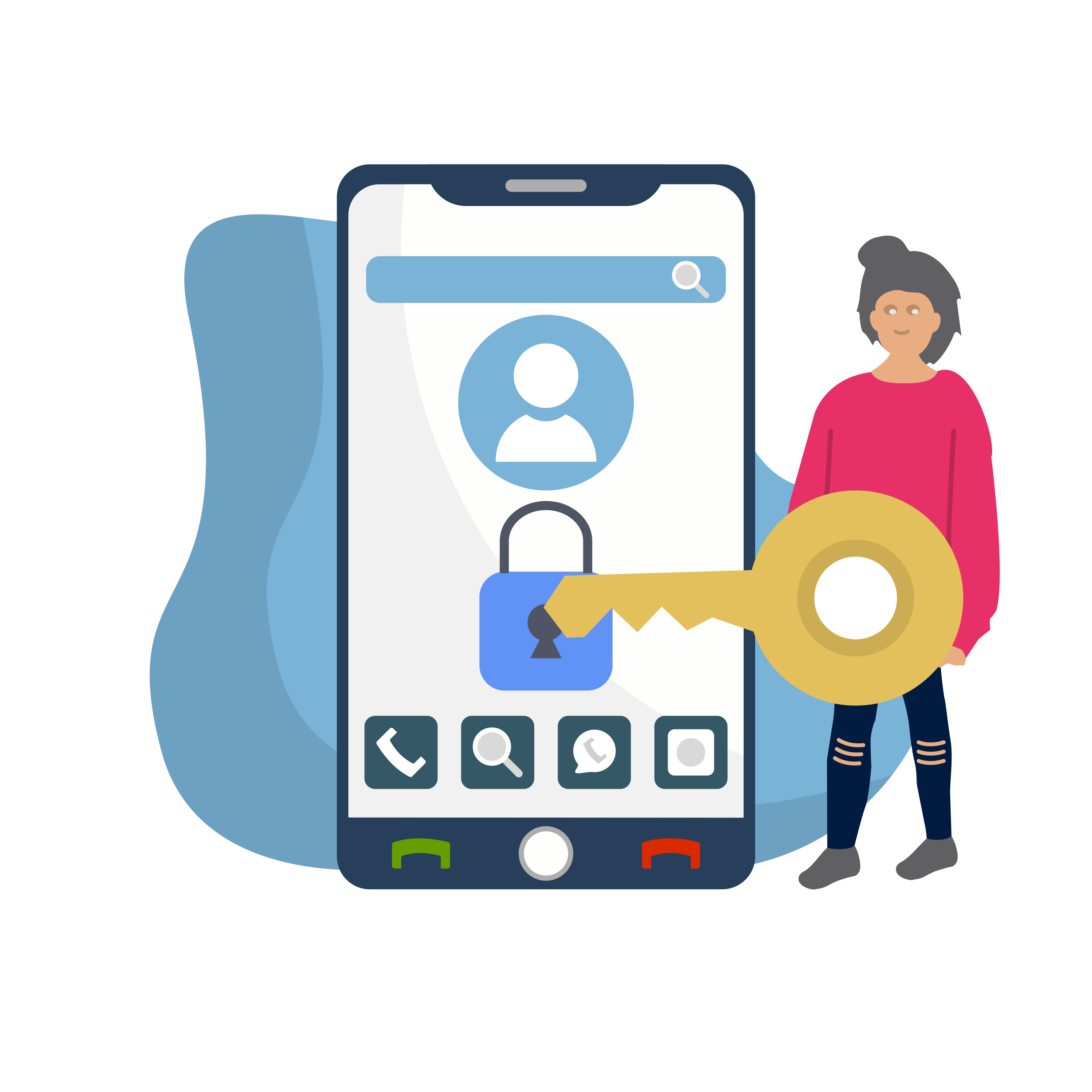 smartphonelock-account-lock-user-password-protection-safe-illustration