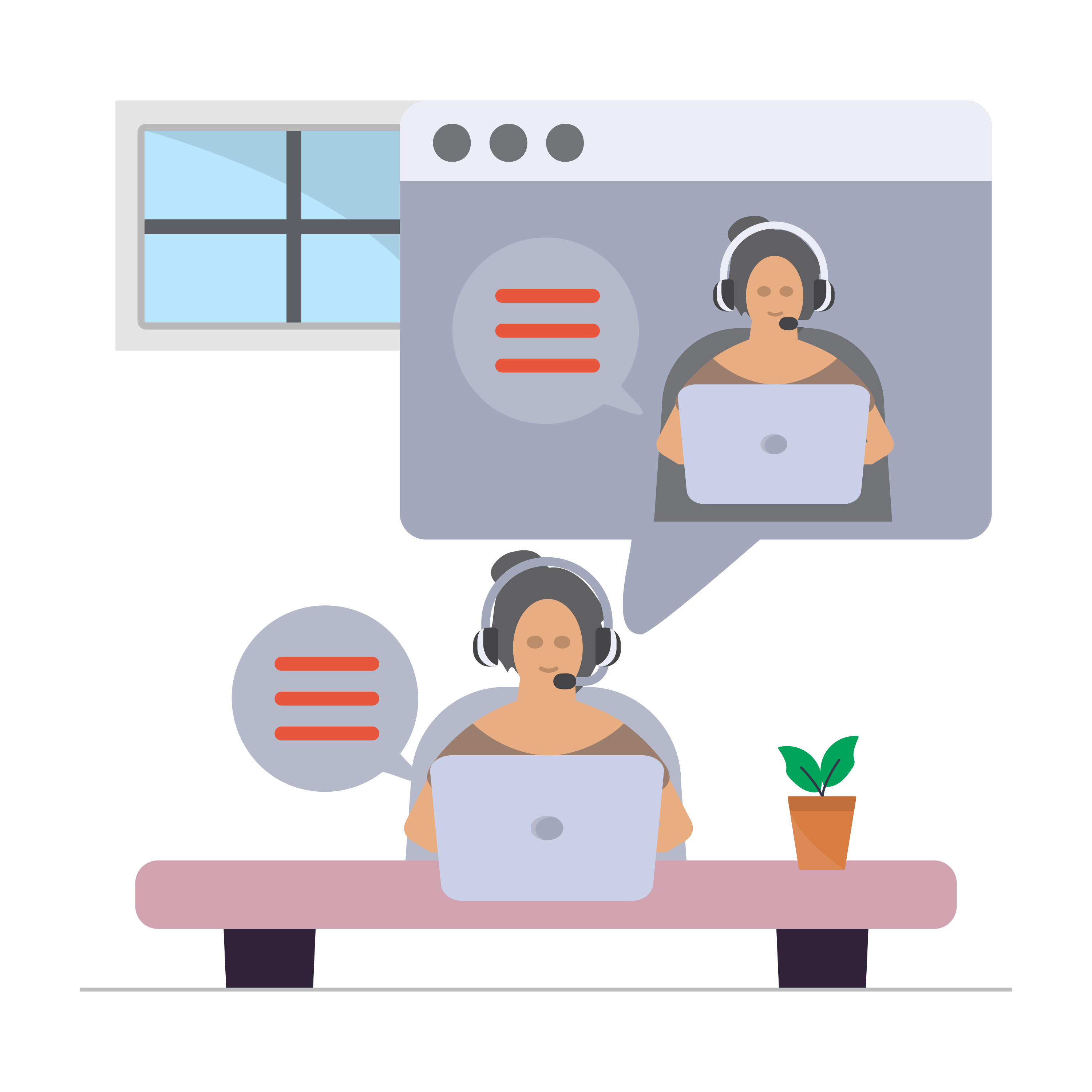 online-education-learning-study-illustration-chat-illustration