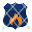 access-protection-shield-fire-icon