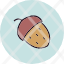 acorn-autumn-hazelnut-nut-nature-icon