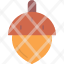 acorn-autumn-oak-nut-food-icon