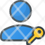 actionpeople-user-access-key-icon