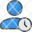 actionpeople-user-time-clock-icon