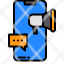 advetising-megaphone-smartphone-icon