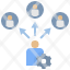 agency-manager-leader-customer-service-decentralization-assignation-icon