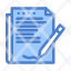 agreement-report-form-layout-paper-icon