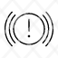 ai-diagnosis-line-thin-critical-alert-icon