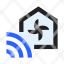 air-condition-cooling-fan-house-icon