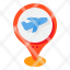airport-plane-map-pin-location-icon