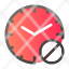 alarmclock-cross-forbidden-no-time-watch-icon