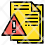 alert-file-document-signal-icon