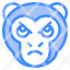 angry-monkey-animal-wildlife-pet-face-icon