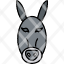 animal-animals-donkey-donkeys-equidae-face-icon
