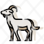 animal-domestic-farm-goat-livestock-mammal-icon