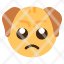 annoyed-dog-animal-wildlife-emoji-face-icon