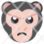 annoyed-monkey-animal-wildlife-pet-face-icon