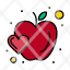 apple-fruit-heart-food-icon