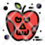 apple-halloween-poison-skull-icon