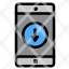 application-mobile-down-arrow-icon