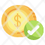 approval-flaticon-dollar-payment-check-sign-money-icon