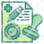 approved-vaccine-certificate-drug-medicine-check-stamp-icon