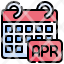 april-month-event-calendar-date-icon