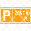 area-arrow-car-direction-parking-sign-zone-icon