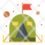 army-camp-military-tent-icon