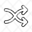 arrow-crossing-icon