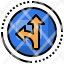 arrow-filloutline-detouroption-directional-arrows-icon