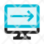 arrow-finance-forward-marketing-monitor-icon