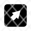 arrow-indicator-pointer-signal-projectile-north-east-icon