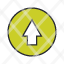 arrow-indicator-pointer-signal-projectile-north-icon