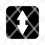 arrow-indicator-pointer-signal-projectile-north-south-icon