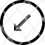 arrow-left-down-action-icon