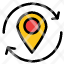 arrow-location-map-marker-pin-icon