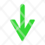 arrow-signal-direction-curser-pointer-down-icon