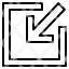 arrows-arrow-pointer-minimizw-squre-icon