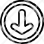 arrows-circle-down-icon