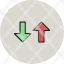 arrows-compare-direction-down-sort-up-icon