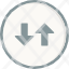 arrows-compare-direction-down-sort-up-icon