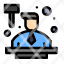 auction-auctioneer-hitting-law-icon