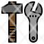 autoautomobile-car-garage-hammer-and-wrench-icon