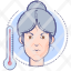 avatar-coronavirus-fever-old-woman-icon
