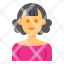 avatar-female-woman-women-bangs-cute-icon