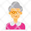 avatar-female-woman-women-old-glasses-maid-icon