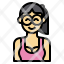 avatar-woman-cute-profile-girl-icon