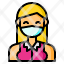 avatar-woman-girl-prevention-medical-mask-icon
